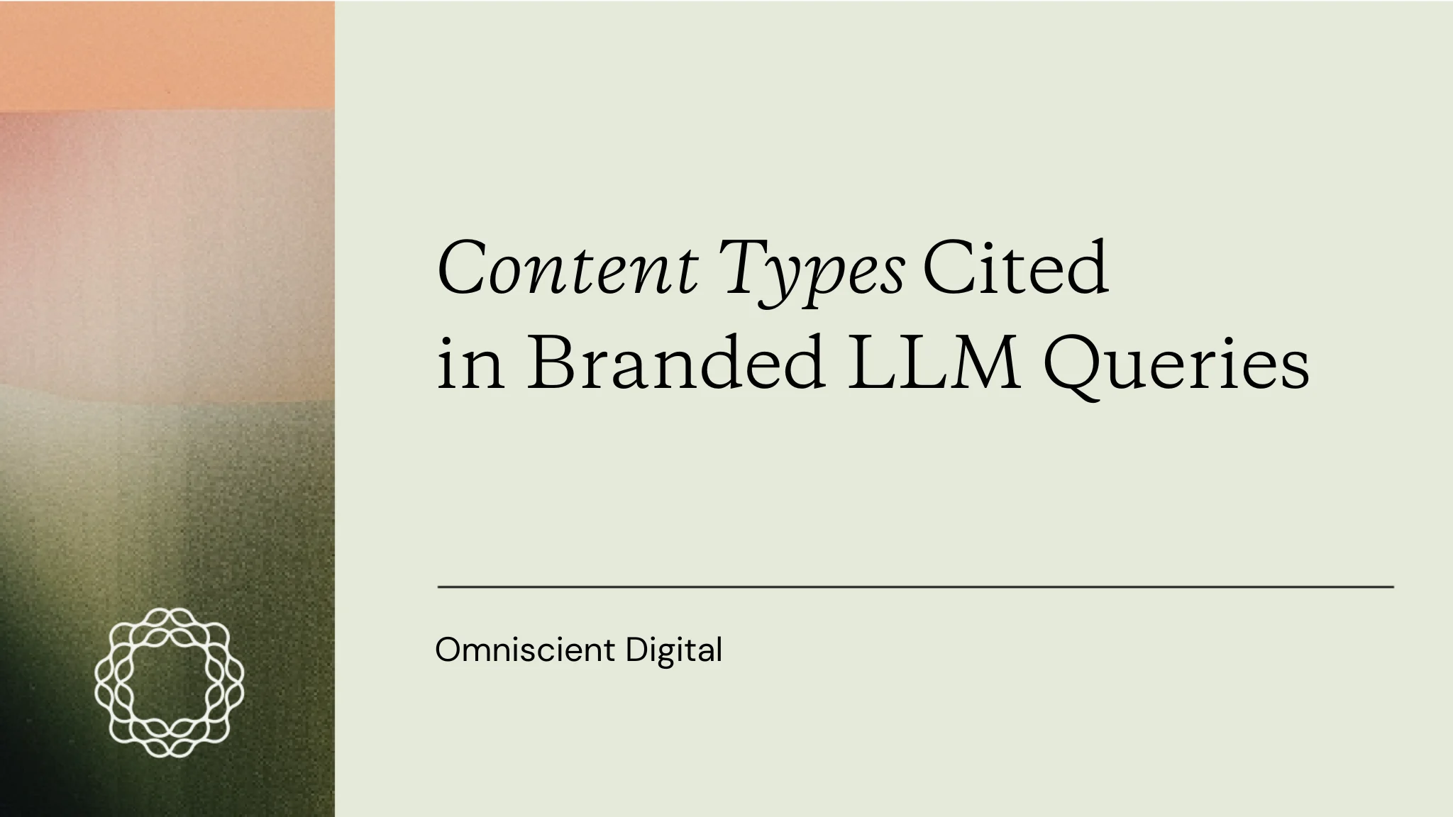 Which Content Types LLMs Cite Most in AI Search Results