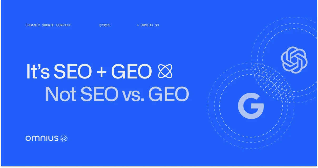 SEO vs GEO: Why AI Search Still Depends on Traditional SEO