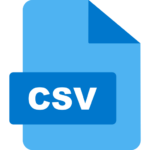 CSV exports